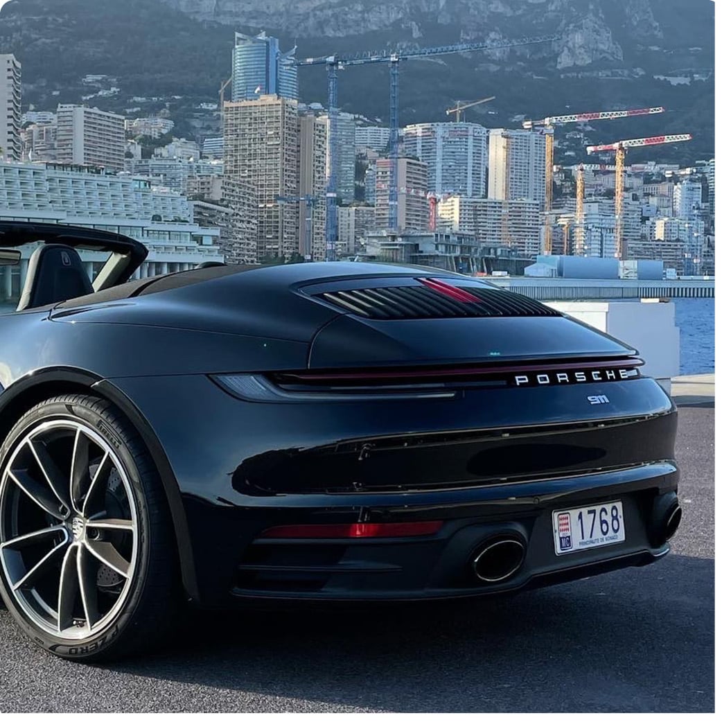 LOCATION PORSCHE 911 CABRIOLET MONACO